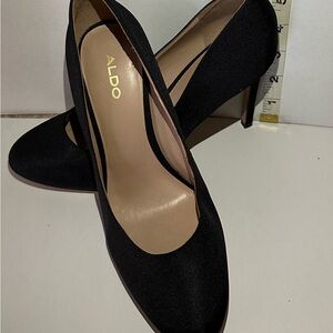 Aldo Black Classic Heels for Formal Occasions